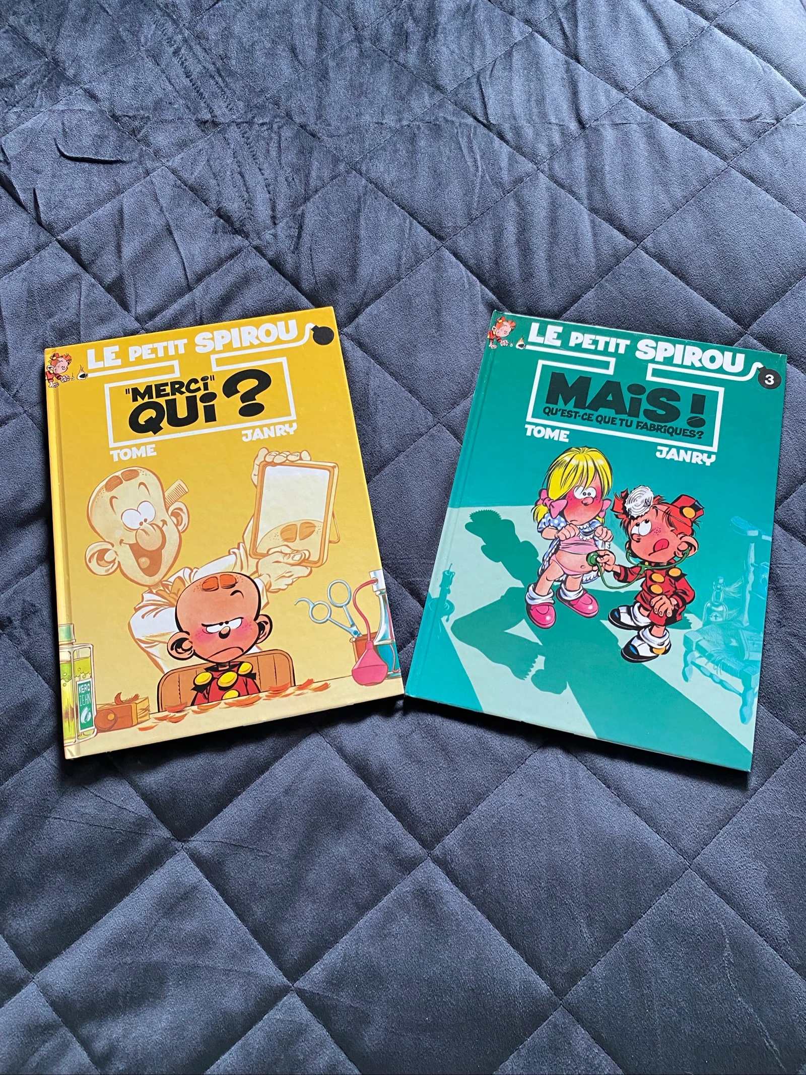 Lot 2 bd Le petit Spirou
